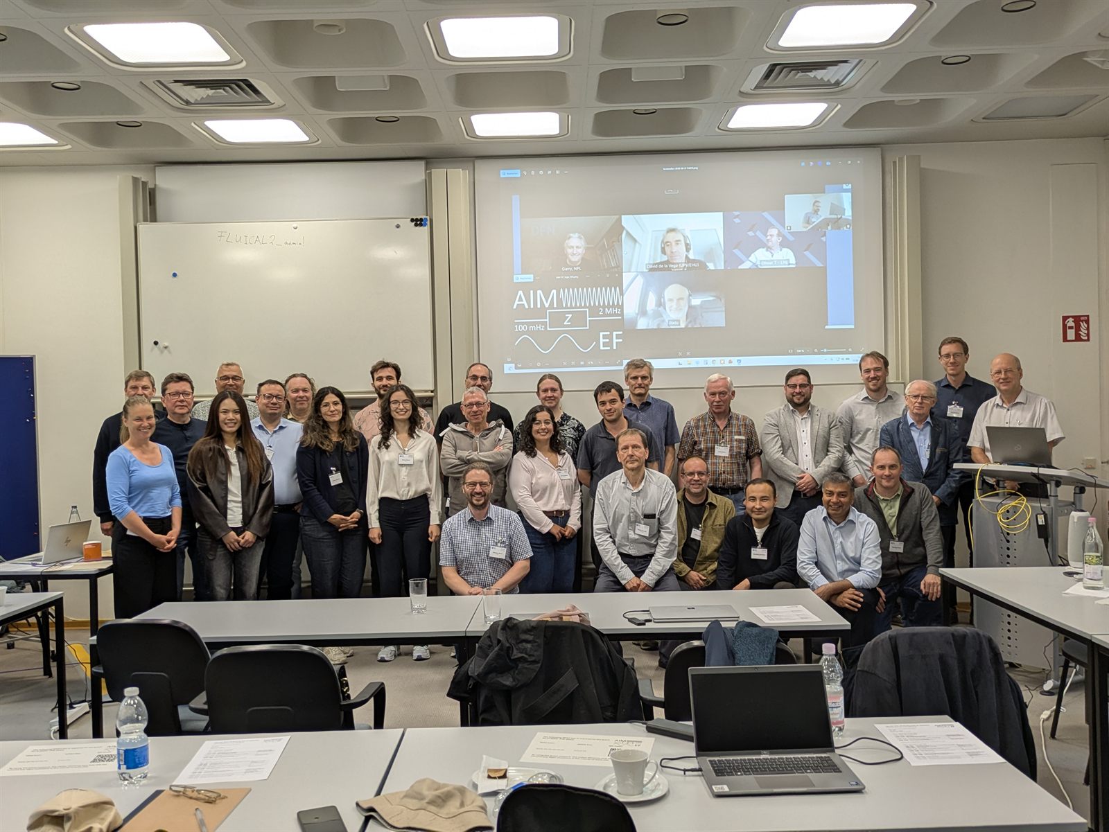 The AIM-EF consortium gathered for the project kick-off meeting at PTB in Braunschweig, June 2026