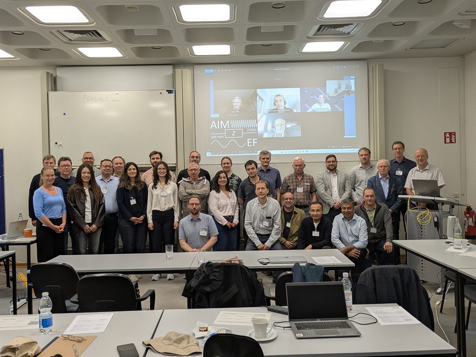 The AIM-EF consortium gathered for the project kick-off meeting at PTB in Braunschweig, June 2026